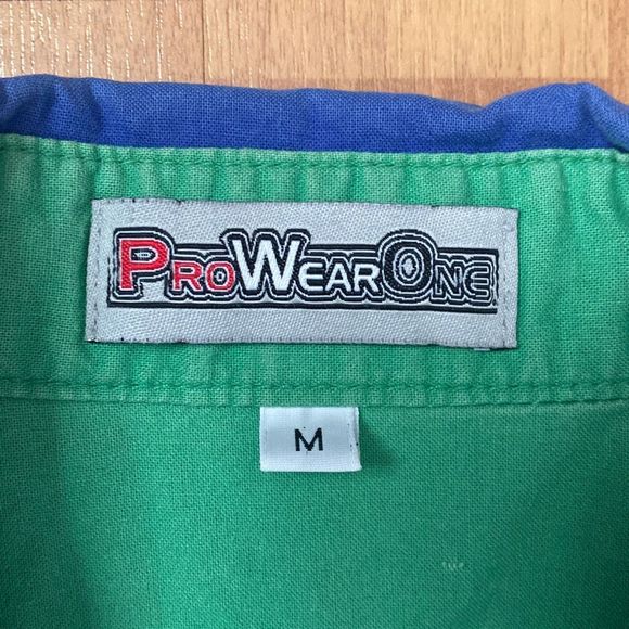 Pro Wear One Professional Competition Fisherman Fishing Button Shirt Men Medium - Picture 4 of 8